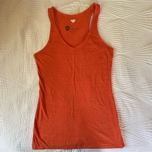 ROXY Orange Tank Top in Small